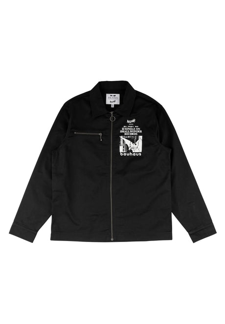 x BAUHAUS Undead Twill Work Shirt black Vorderansicht