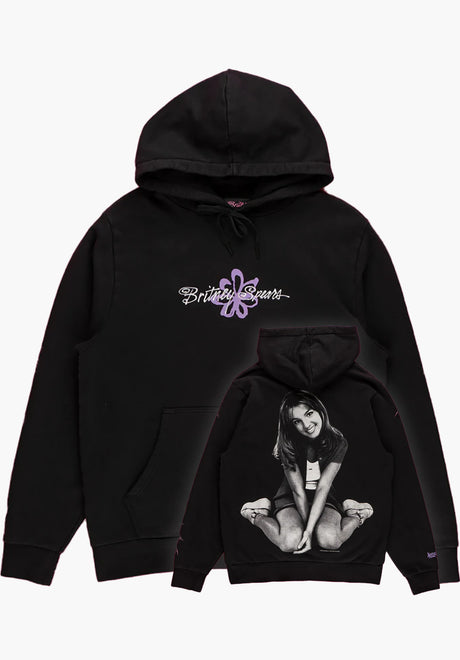 x Britney Spears Flower Pigment Dyed black Vorderansicht