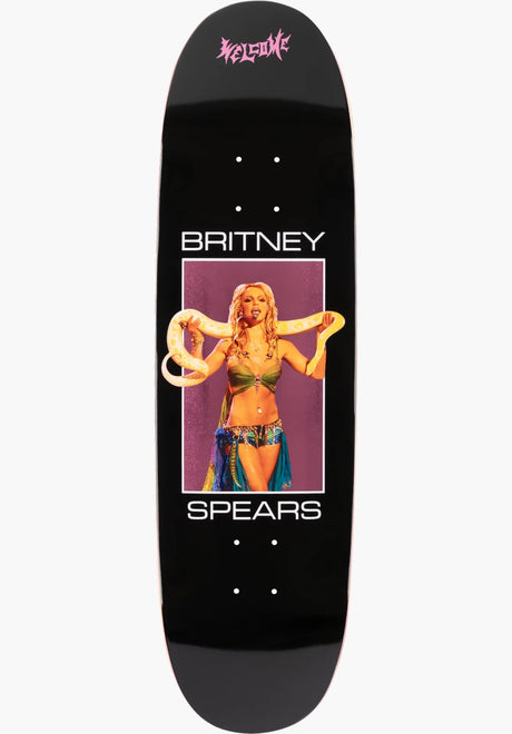 x Britney Spears Snake Son Of Boline black pink foil Vorderansicht