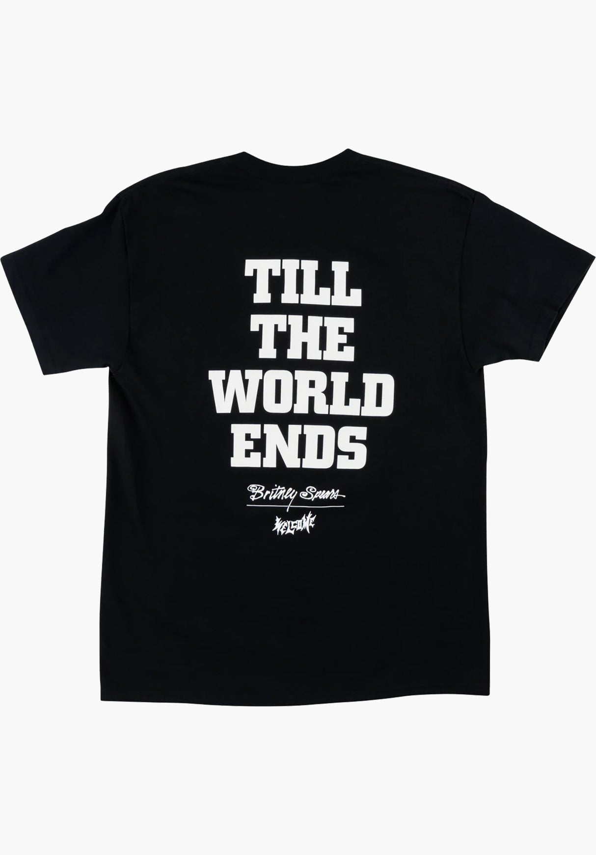 x Britney Spears Till The World Ends black Rueckenansicht