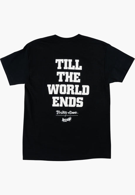 x Britney Spears Till The World Ends black Rueckenansicht