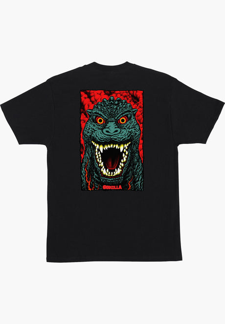 x Godzilla Destroyer Stripes black Rueckenansicht
