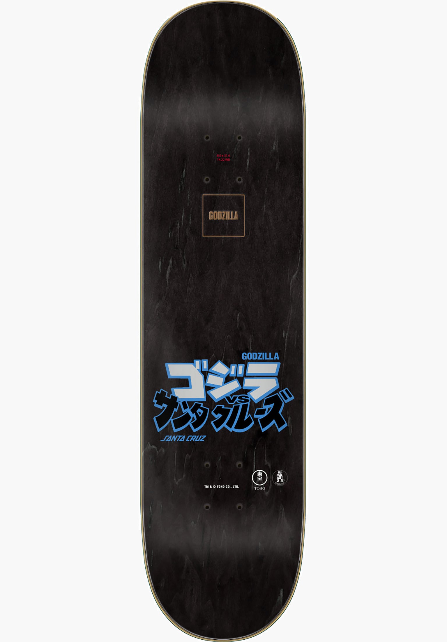 x Godzilla Mecha Hand Santa-Cruz Deck in black – TITUS