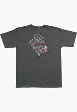 x Godzilla Mecha Hand Kids darkheather Rueckenansicht