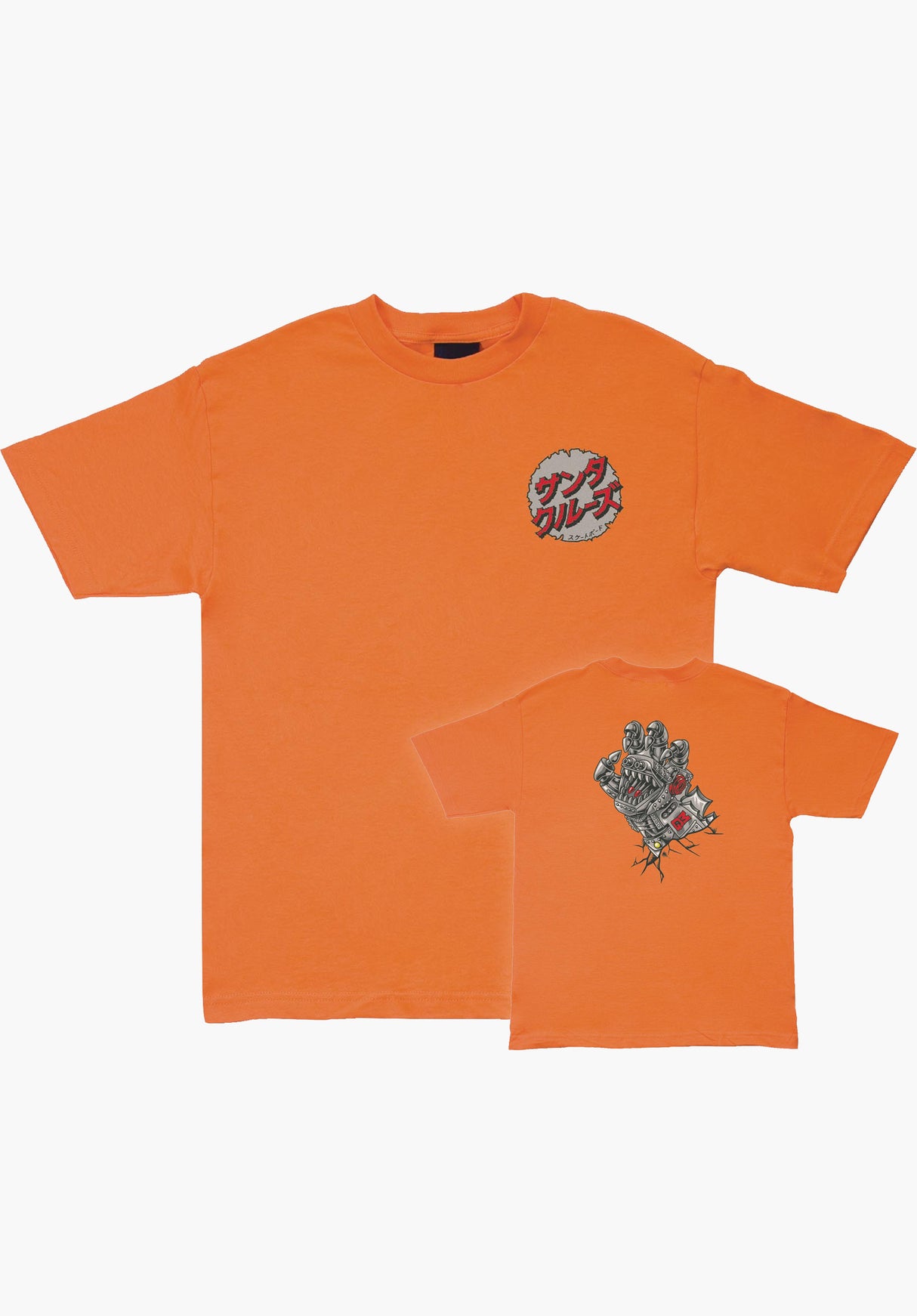 x Godzilla Mecha Hand Kids texas orange Vorderansicht