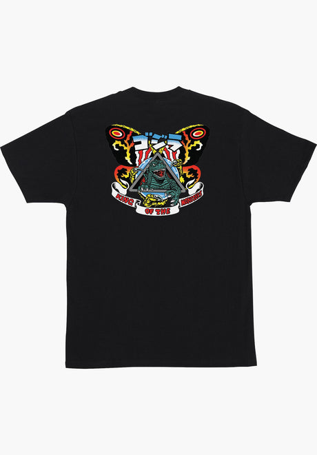 x Godzilla Natas Mothra black Rueckenansicht