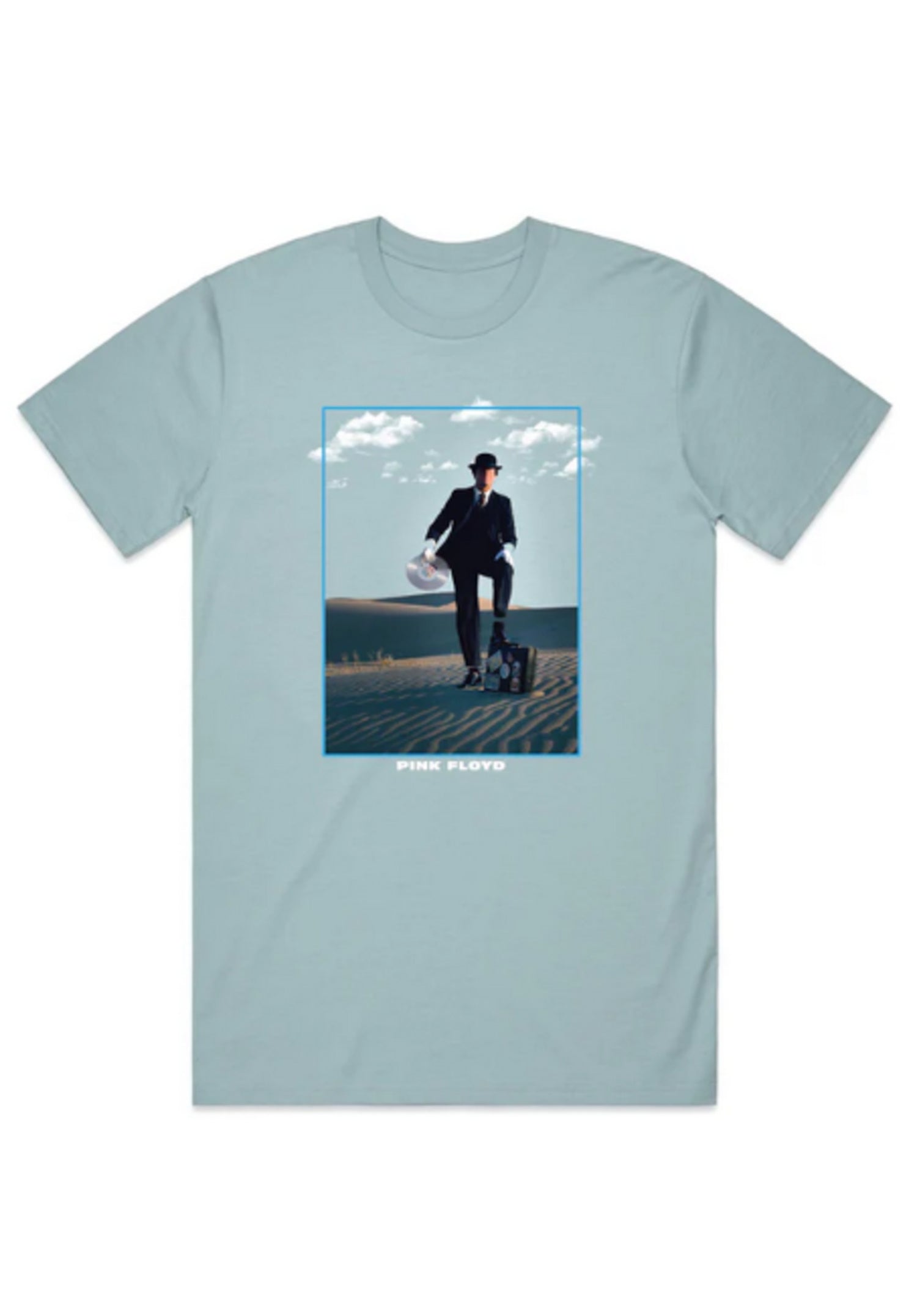 x Pink Floyd Invisible Man lightblue Vorderansicht Zoom Image