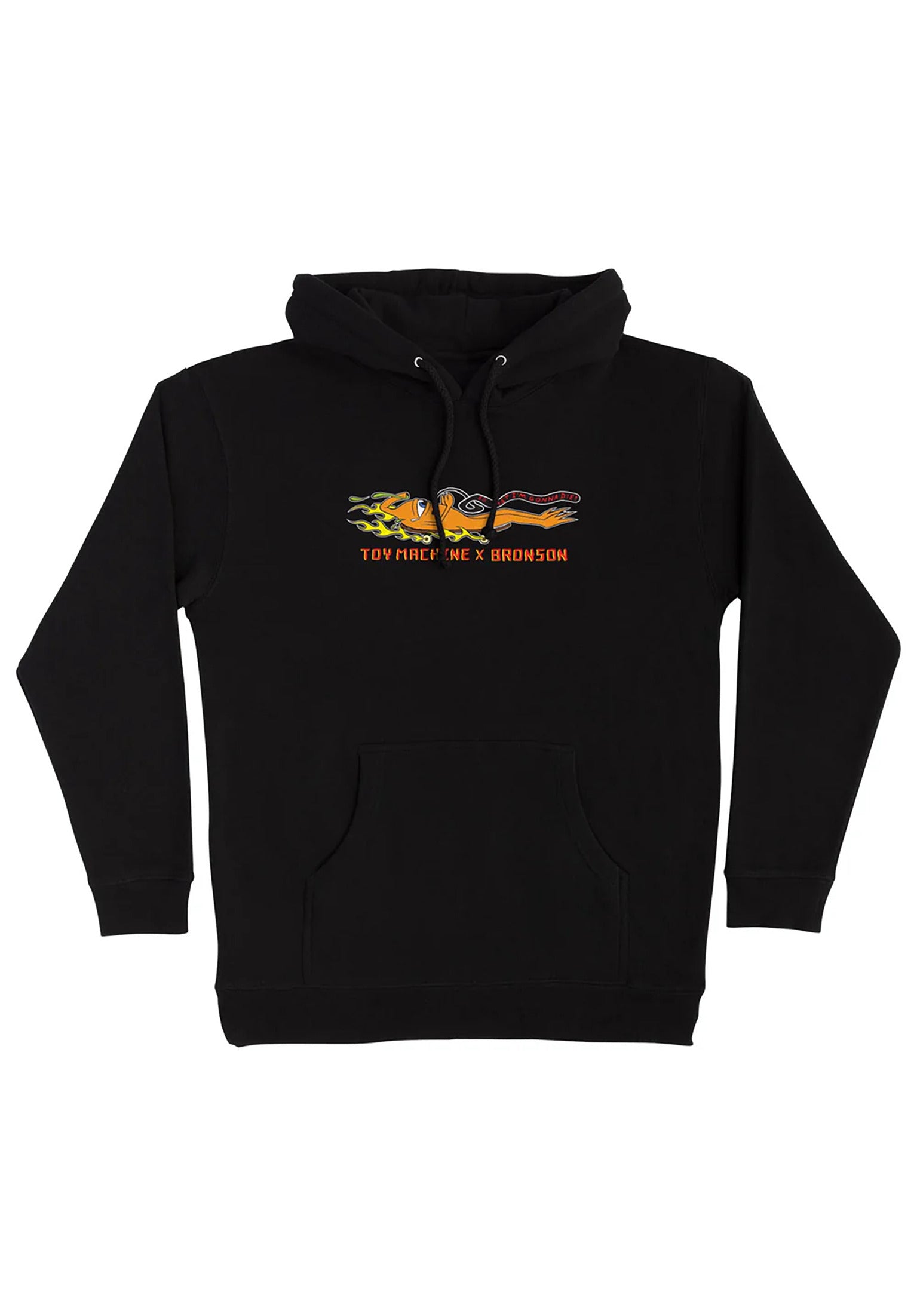 x Toy Machine Bronson Speed Co. Hoodie in black for men – TITUS