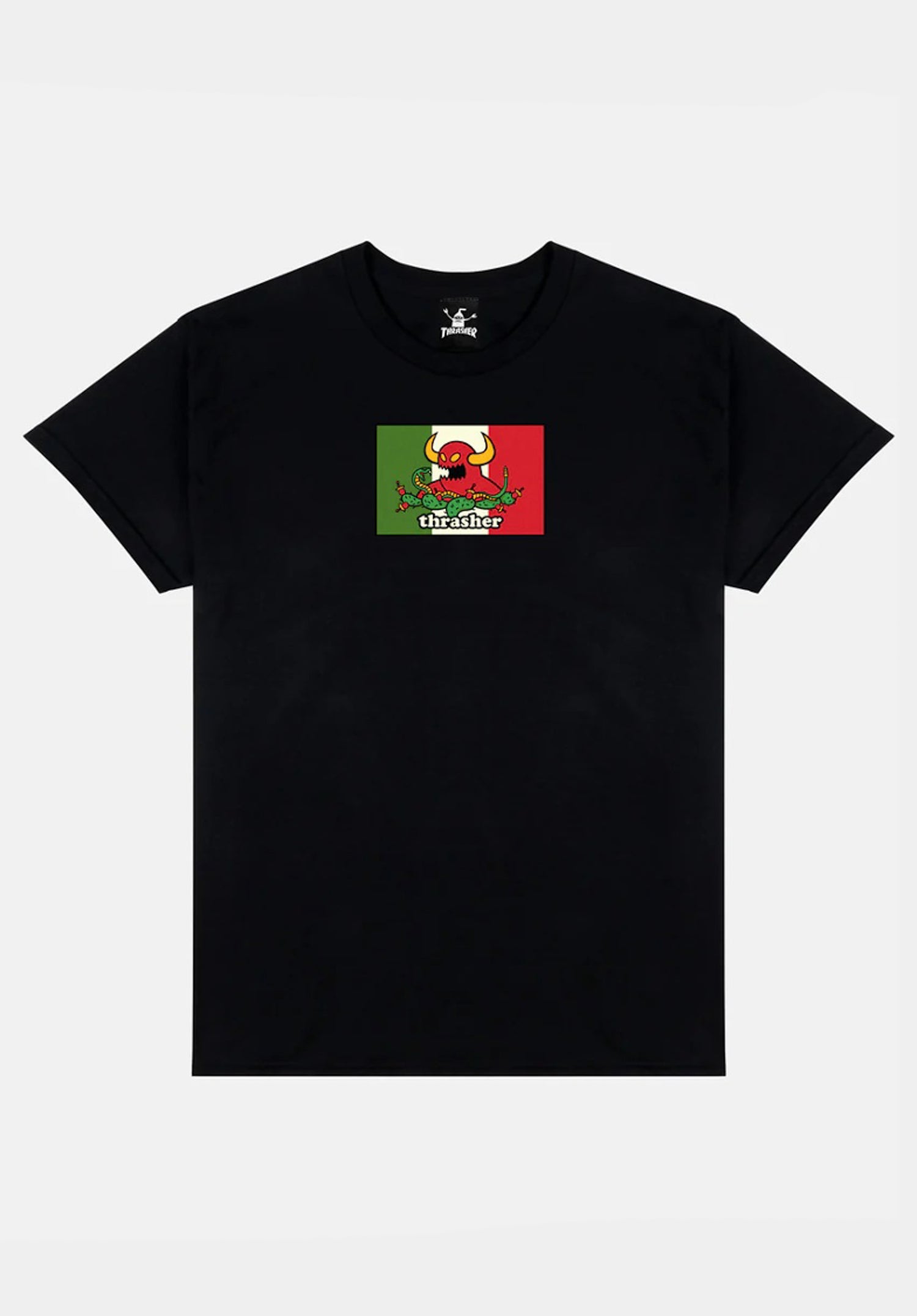 x Toy Machine Hecho Thrasher Camiseta en black para hombres – TITUS