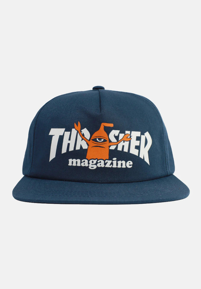 x Toy Machine Sect Snapback navy Vorderansicht
