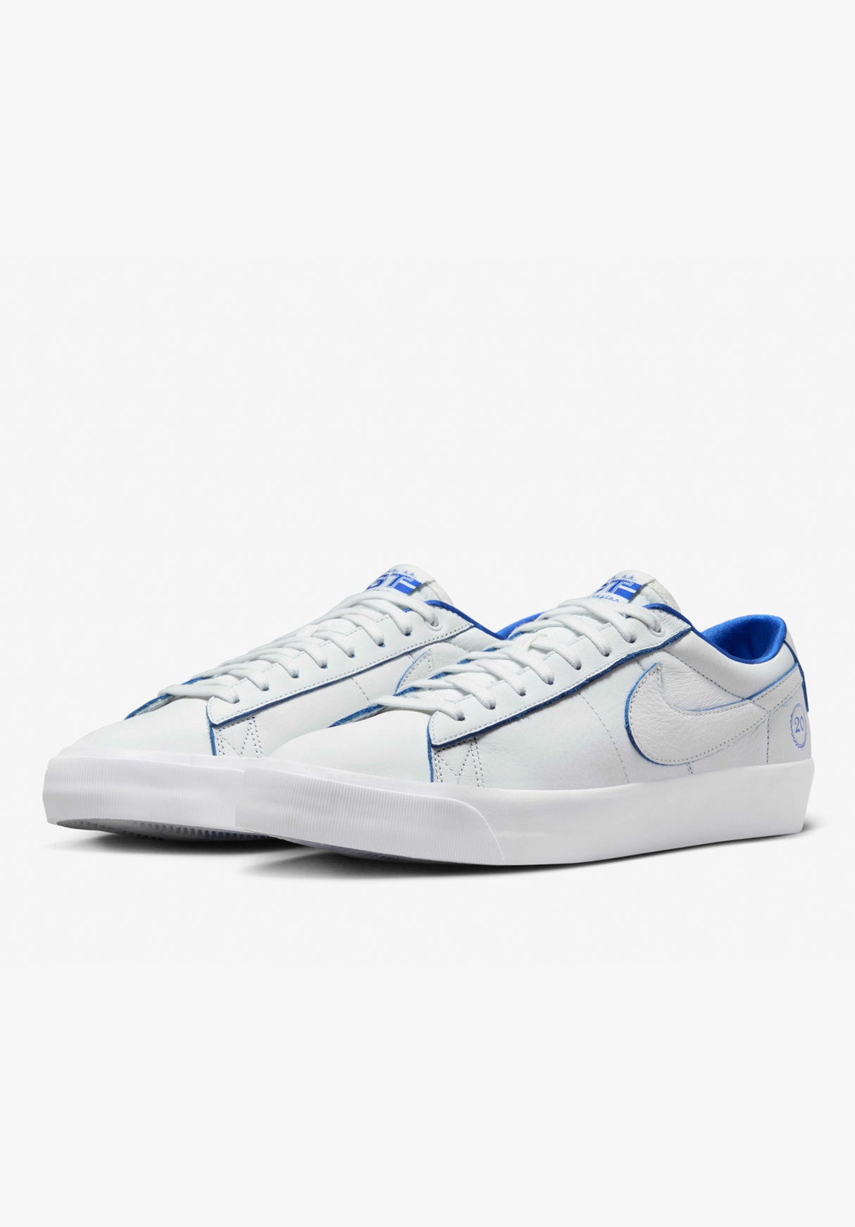 Zoom Blazer Low Pro GT Premium summitwhite-gameroyal-summitwhite Rueckenansicht