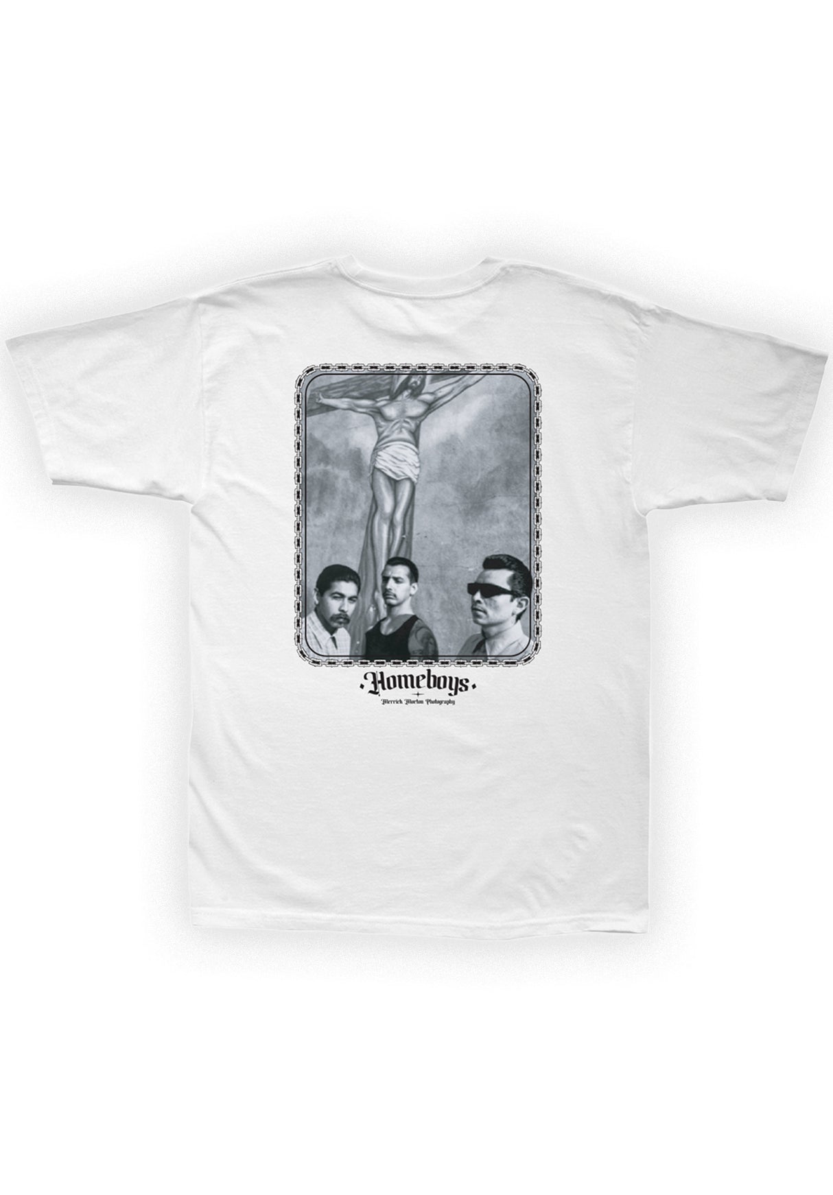 Homeboys white Rückenansicht