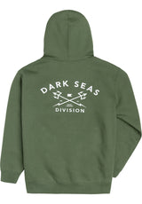 Headmaster Heavyweight Custom Fleece olive Rückenansicht
