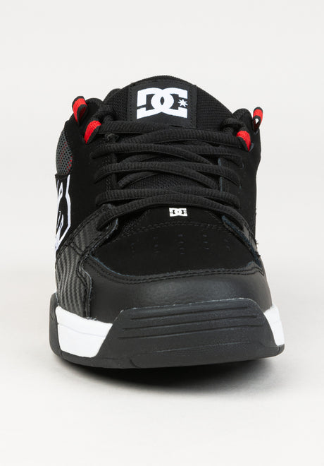 Versatile black-white-athleticred Rückenansicht