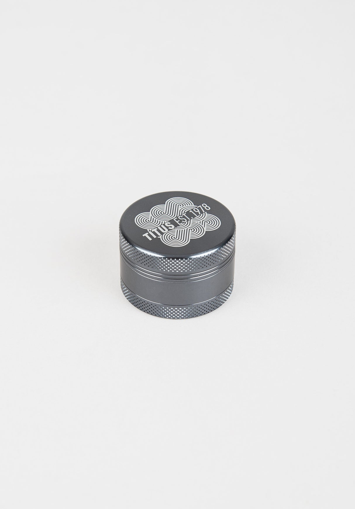 Spiro Pocket Metal 3 Parts Mini Grinder gunmetal Vorderansicht