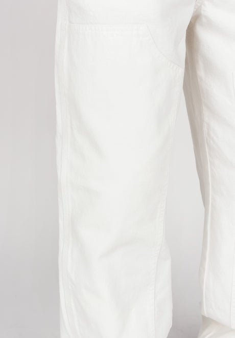 Madison Double Knee Denim white Oberansicht