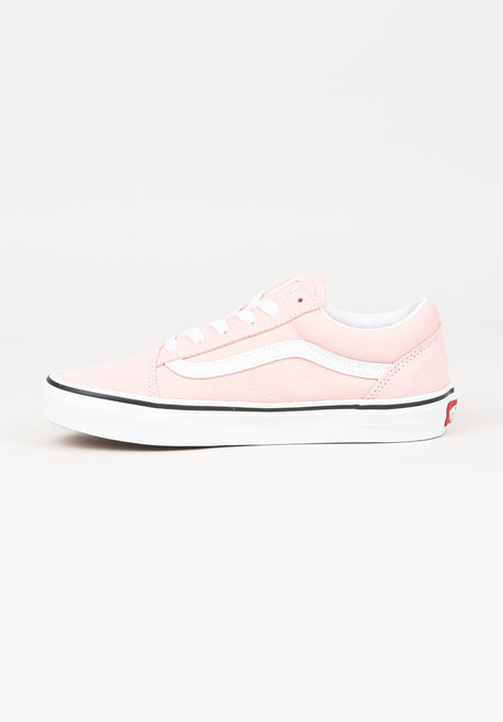 Old Skool Kids Girls powderpink-truewhite Oberansicht