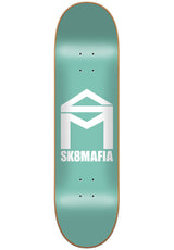 House Logo Fluor teal Vorderansicht
