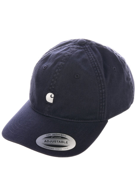 Madison Logo Cap darknavy-wax Vorderansicht