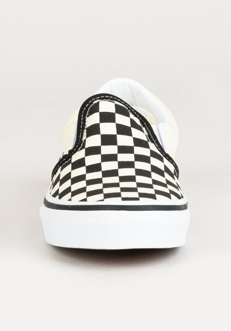 UY Classic Slip-On checkerboard black-white Rückenansicht