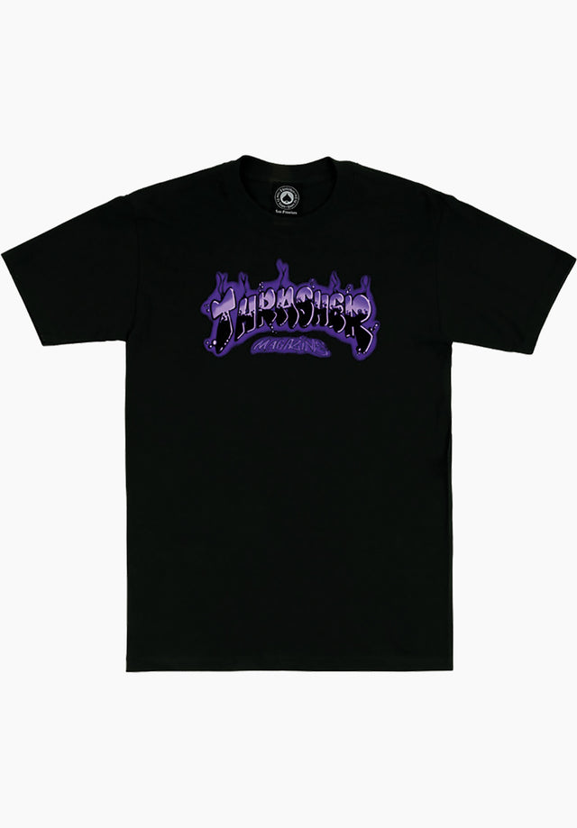 Airbrush Kids black-purple Vorderansicht