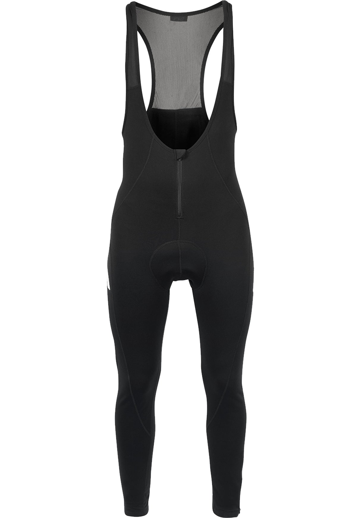 Thermo Bibpants black Vorderansicht