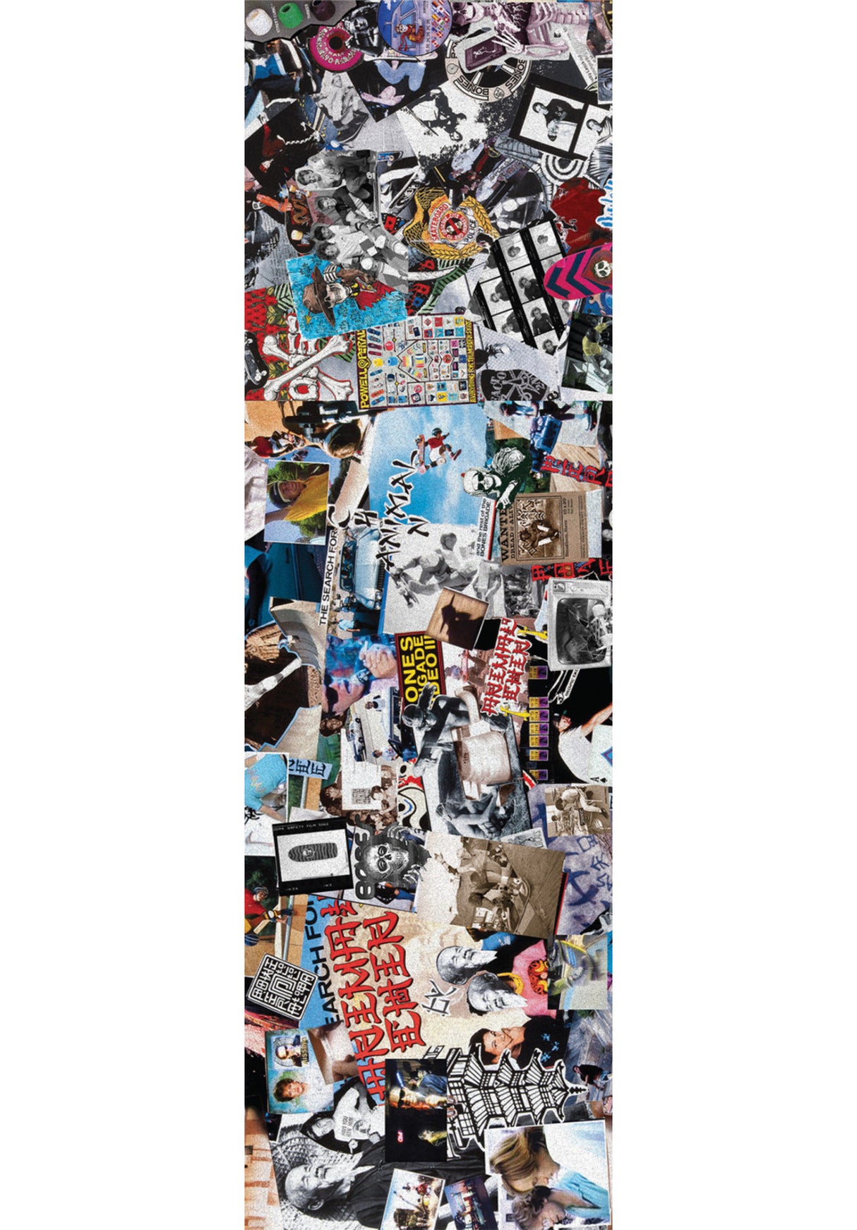 Animal Chin Collage multicolored Vorderansicht
