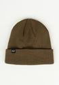 Beanie earthbrown Vorderansicht