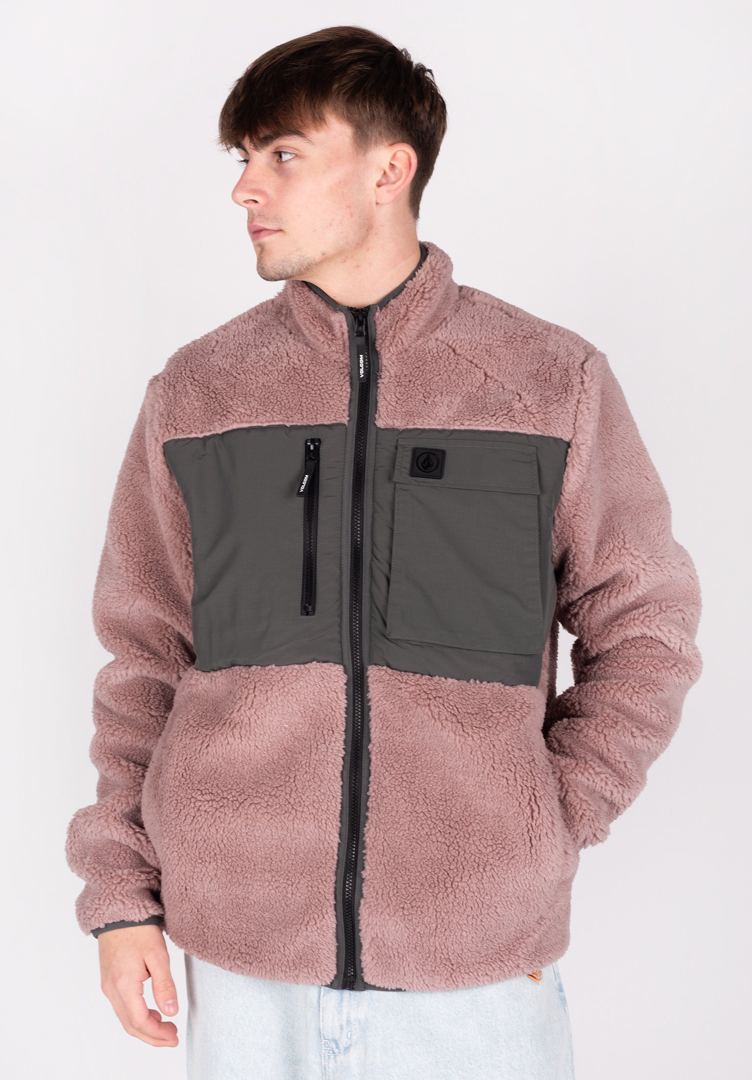 Volcom fleece deals jacket
