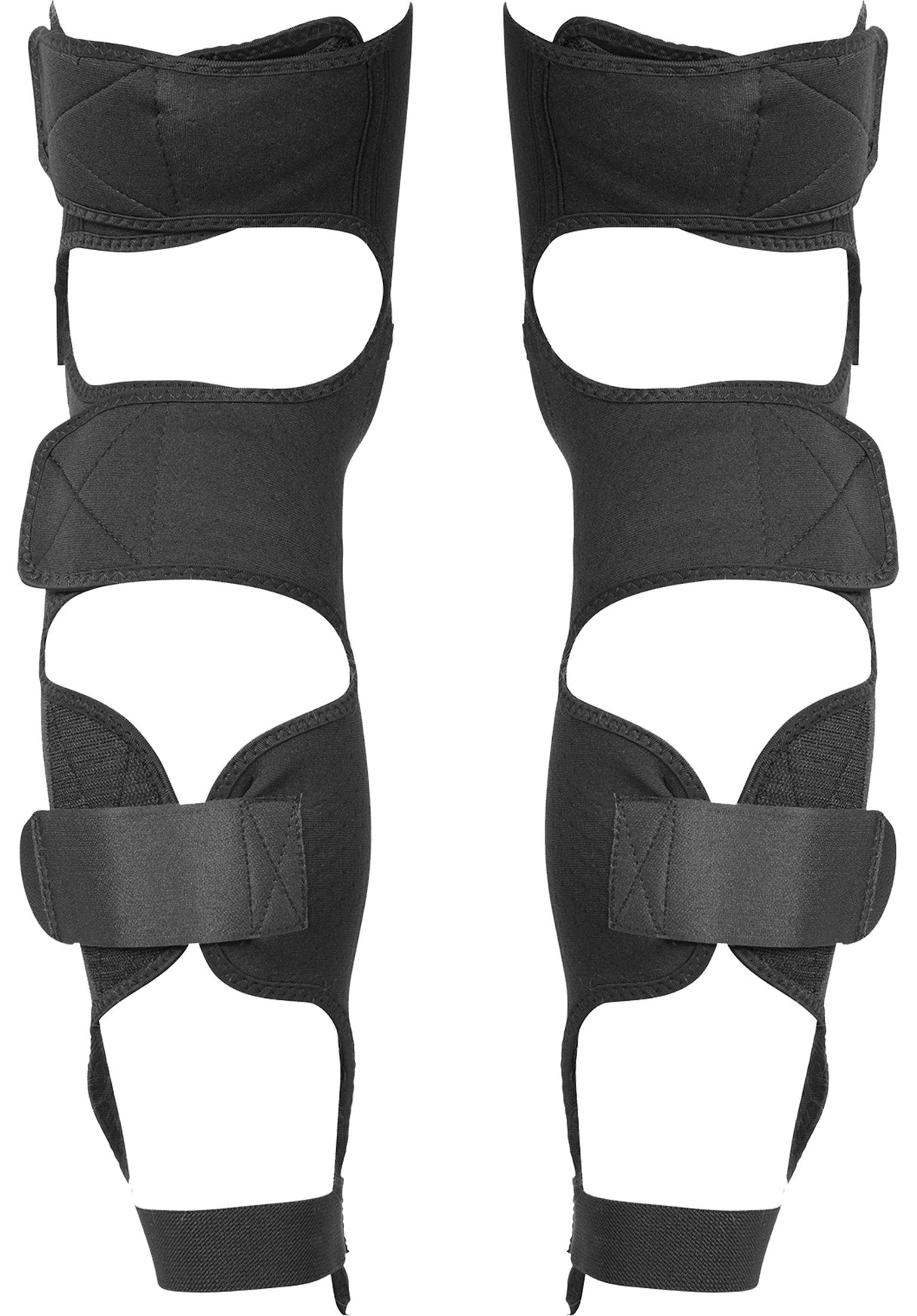 Knee-Shinguard Temper A 2.0 black Rückenansicht