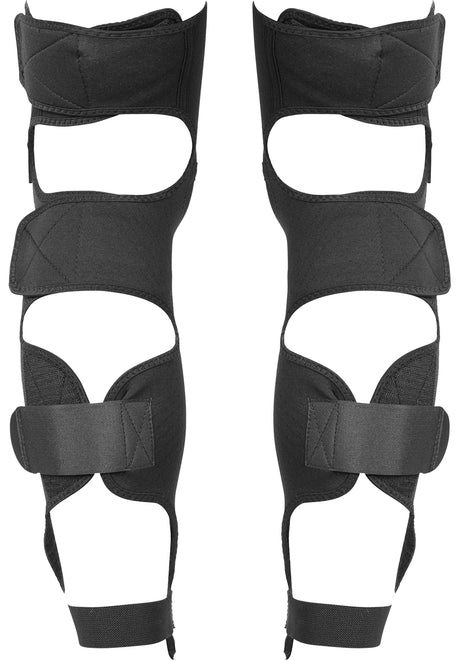 Knee-Shinguard Temper A 2.0 black Rückenansicht
