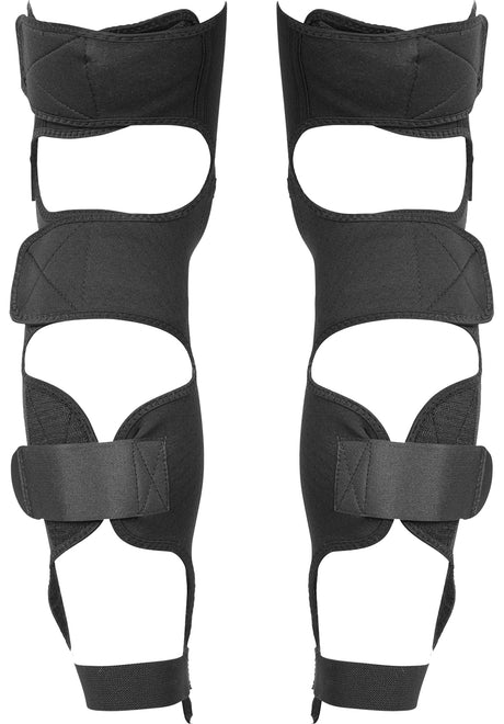Knee-Shinguard Temper A 2.0 black Rückenansicht
