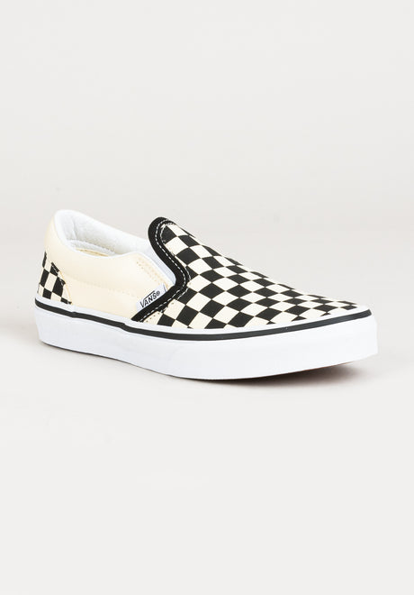 UY Classic Slip-On checkerboard black-white Vorderansicht