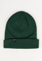 Beanie darkgreen Vorderansicht