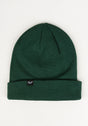 Beanie darkgreen Vorderansicht