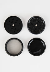 Spiro Metal 4 Parts Grinder black Close-Up2