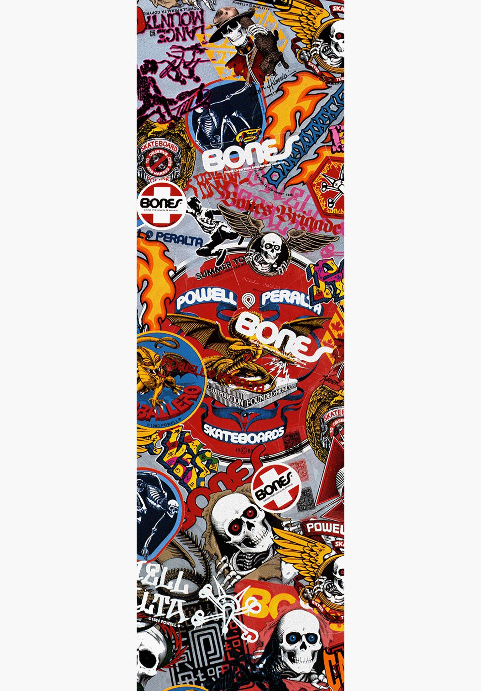 OG Stickers Powell-Peralta Griptape in collage – TITUS
