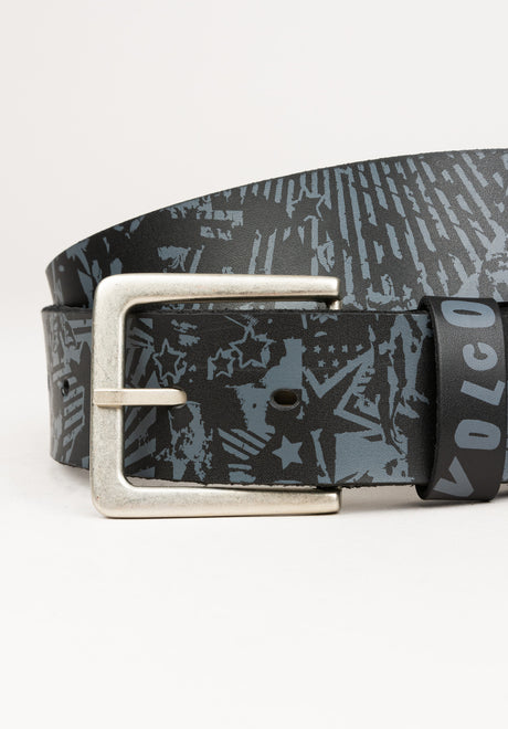 Darien Belt black Rückenansicht