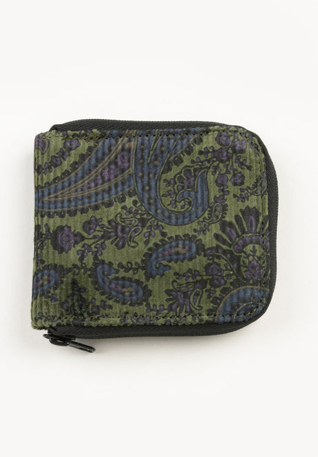 Flint Zip Wallet paisleyprint-plantrinsed Rückenansicht