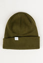Beanie olive Vorderansicht