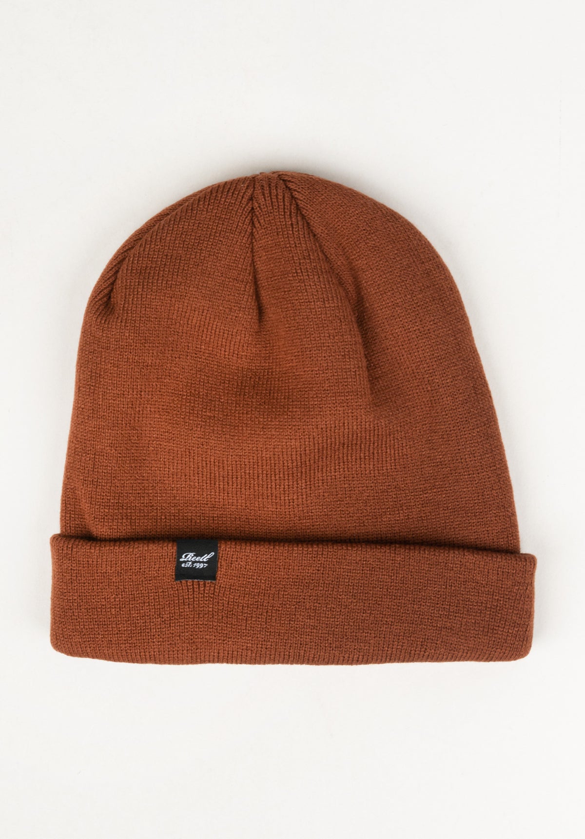 Reell Beanie Mütze – Bequeme Strickmütze Aus 100% Acryl, Mit Logo-Tab, Rollbar