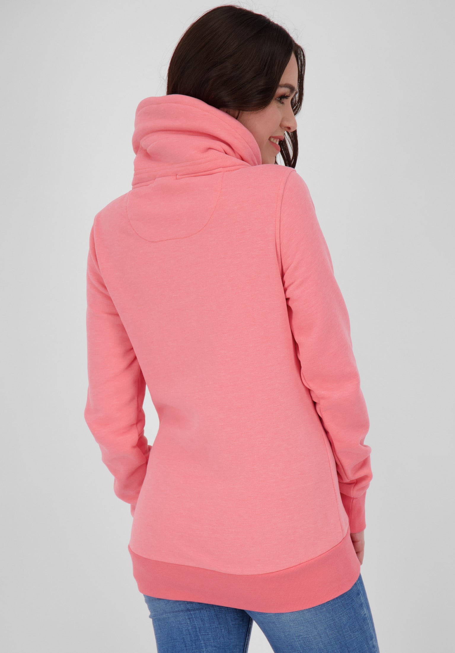 Vivian alife and kickin Sweatshirt in peach 122 for women