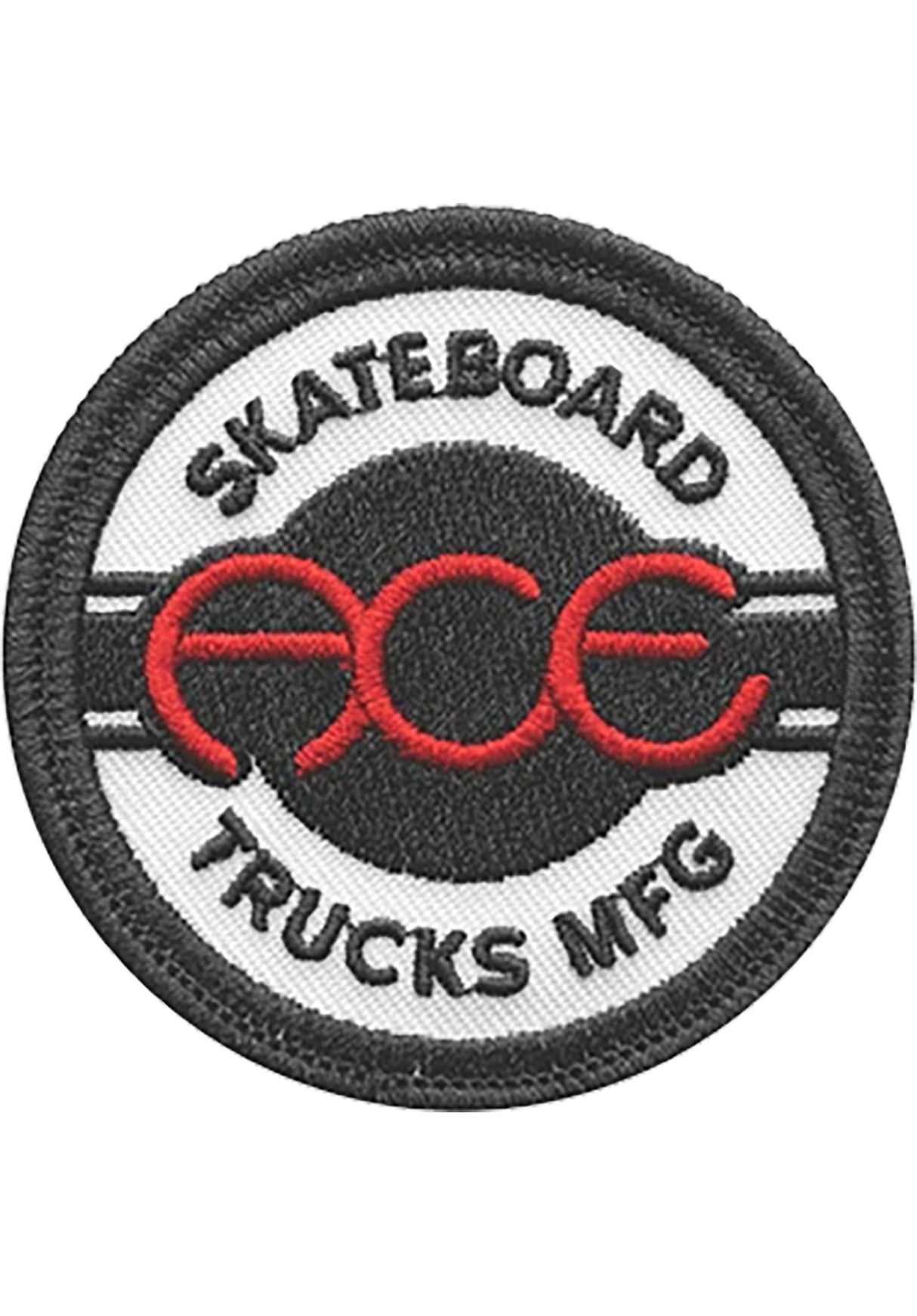 Seal Patch 2.5" white-black Vorderansicht
