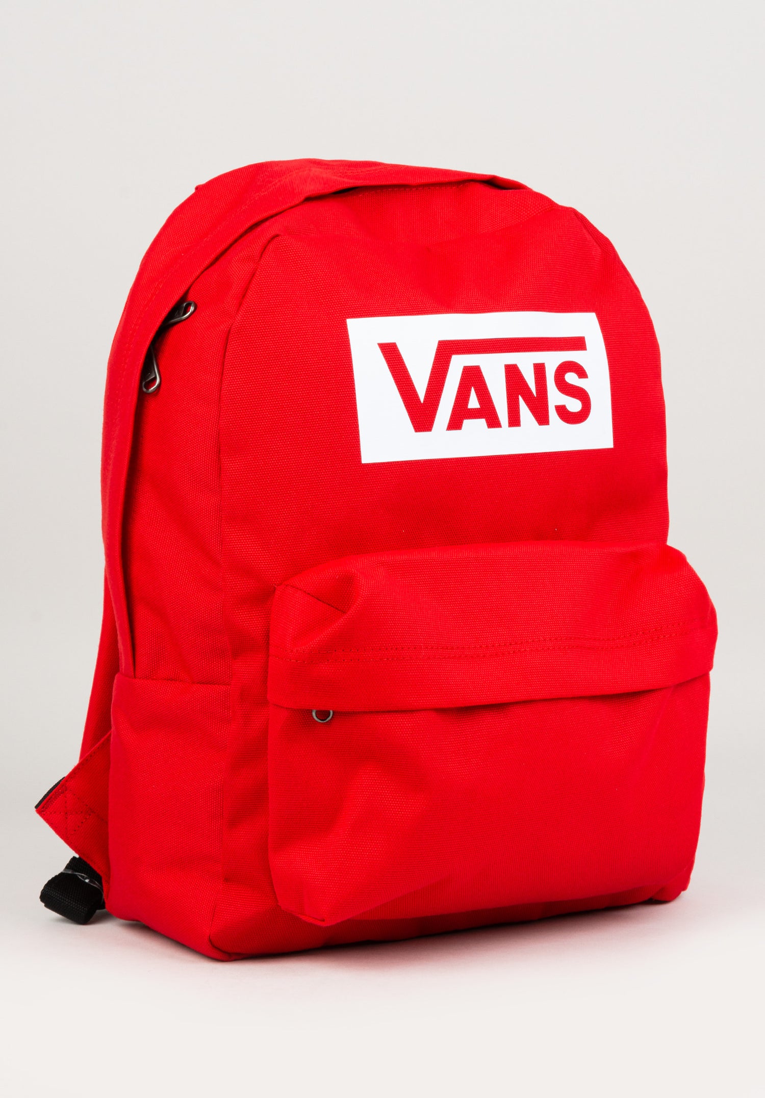 Red Vans Backpack On Model Old Skool Boxed - Main Image