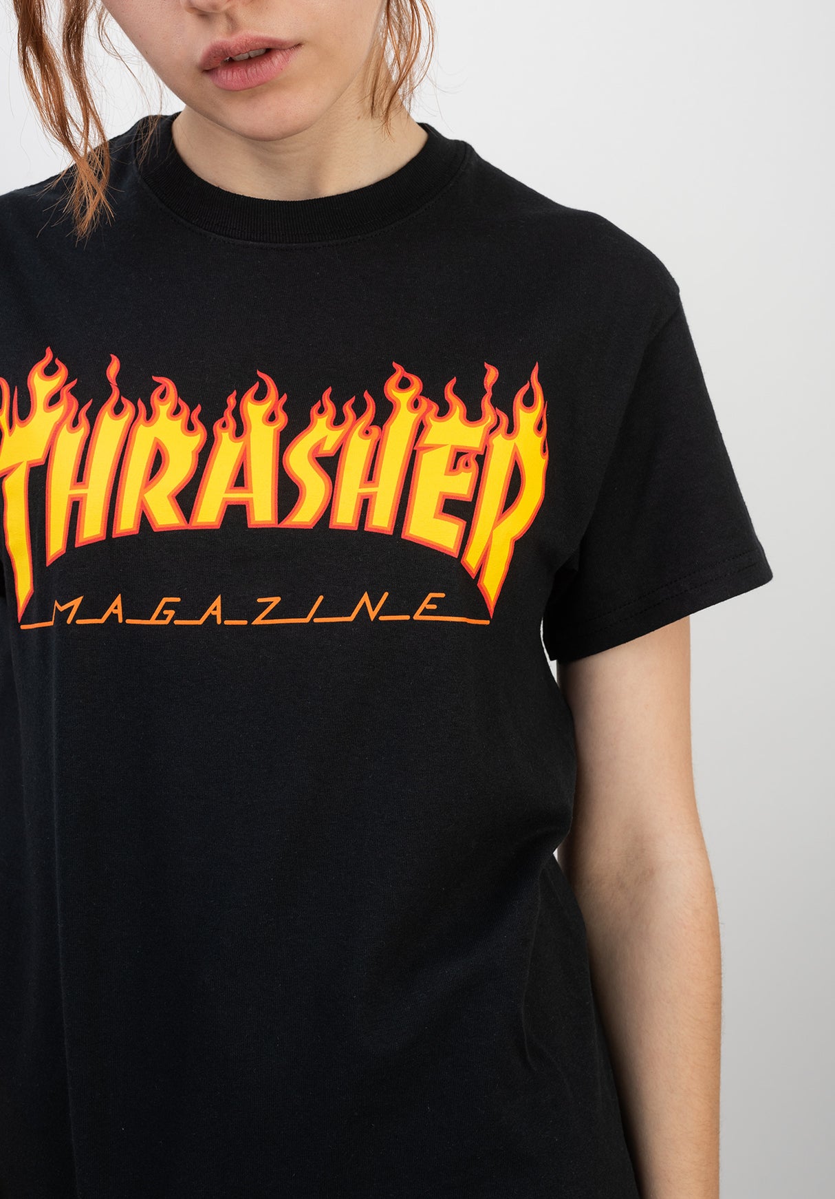 Firme Logo Thrasher Camiseta en black para Hombre – TITUS