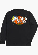 Long Range UV Jersey Shirt black Rückenansicht