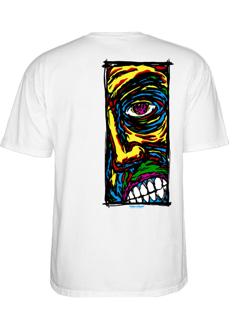 Lance Conklin Face white Rückenansicht