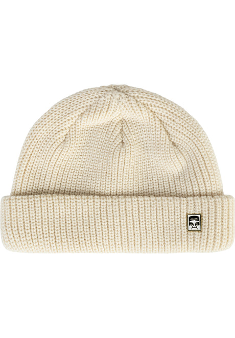 Micro Beanie unbleached Vorderansicht