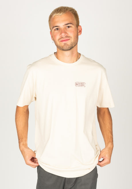 Reell Sign T-Shirt oatmeal – View 2