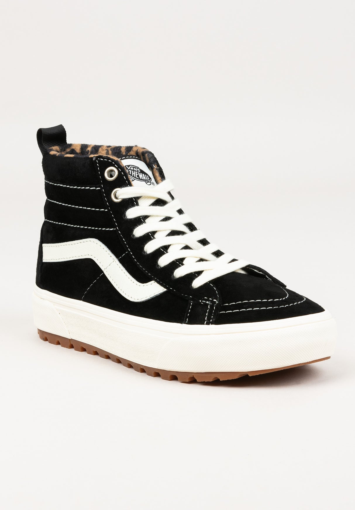 vans schwarz leopard